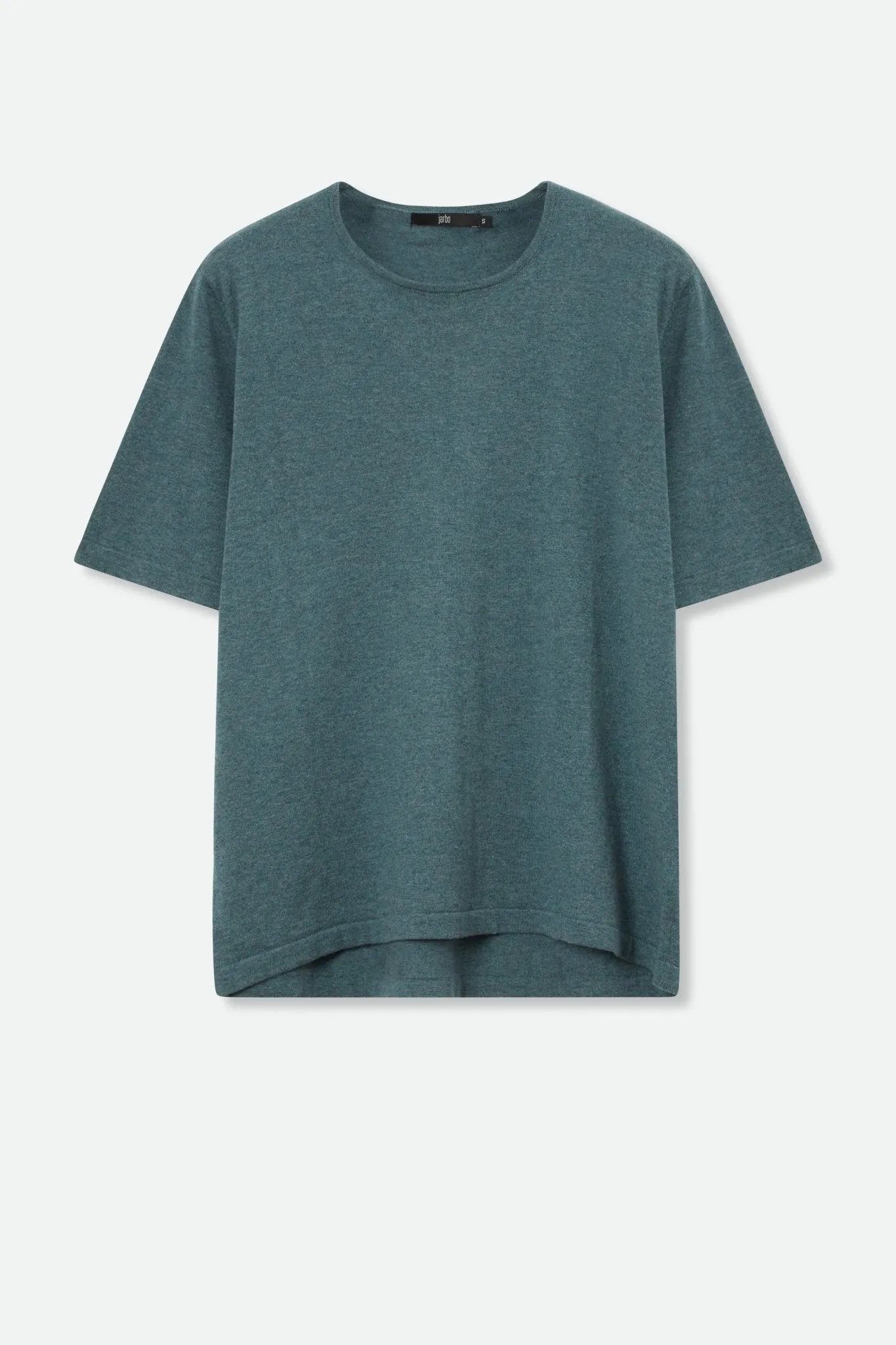 SAMI ELBOW SLEEVE TEE IN PIMA COTTON KNIT