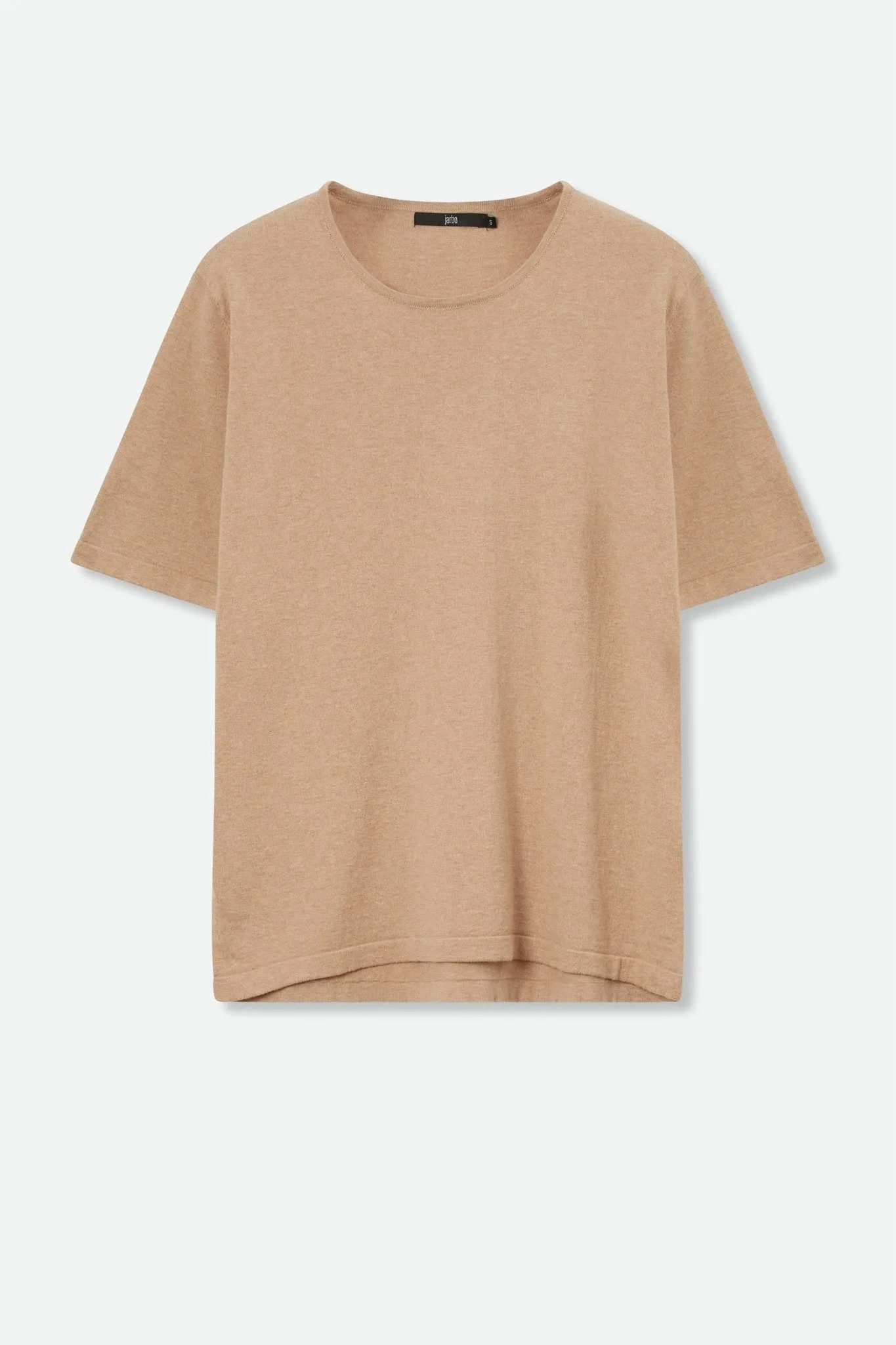 SAMI ELBOW SLEEVE TEE IN PIMA COTTON KNIT