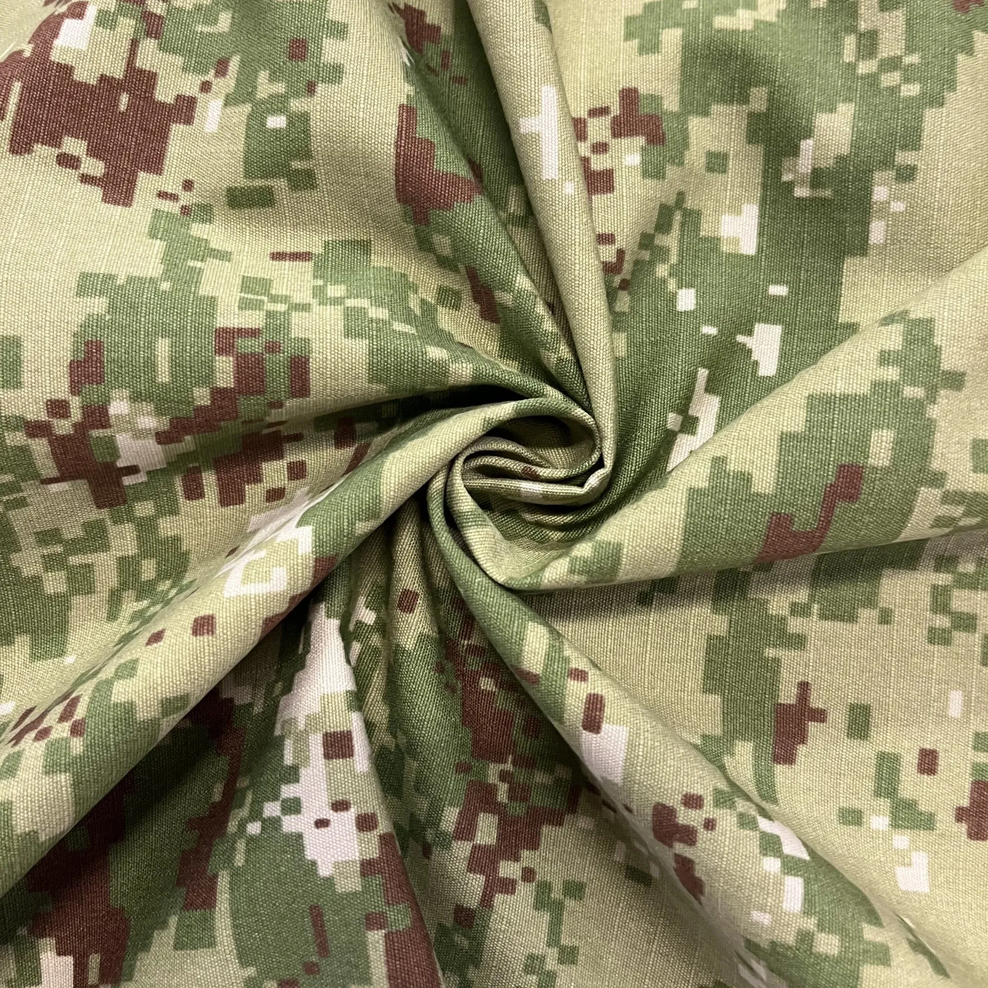 ***SECONDS*** 50/50 Nylon/Cotton Camo Ripstop Fabric - Kuwait National Guard (Sold per Yard)