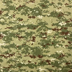 ***SECONDS*** 50/50 Nylon/Cotton Camo Ripstop Fabric - Kuwait National Guard (Sold per Yard)