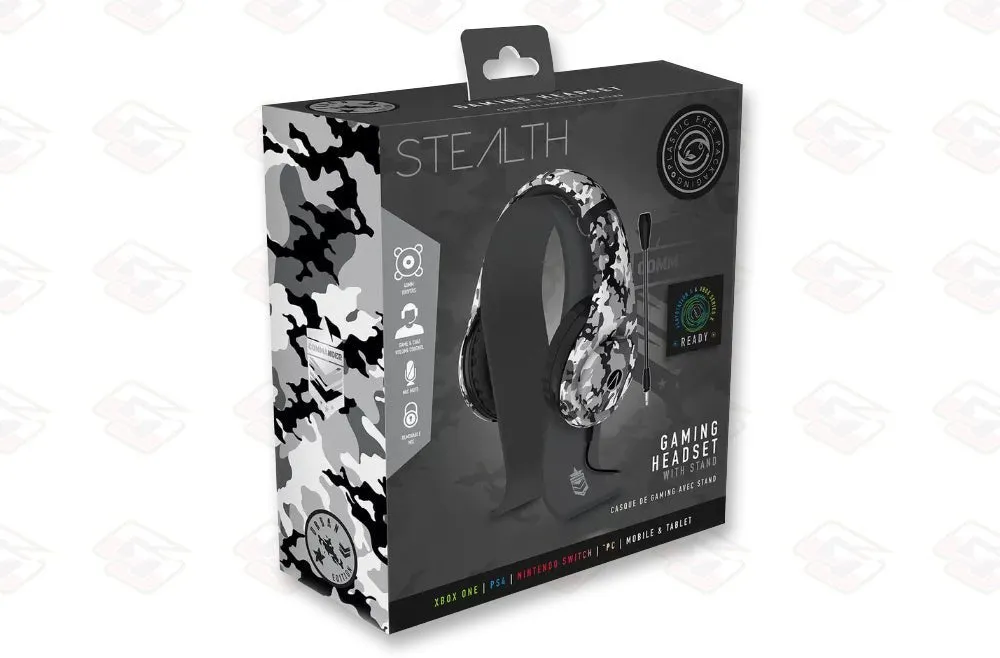 Stealth Commander Headset & Stand