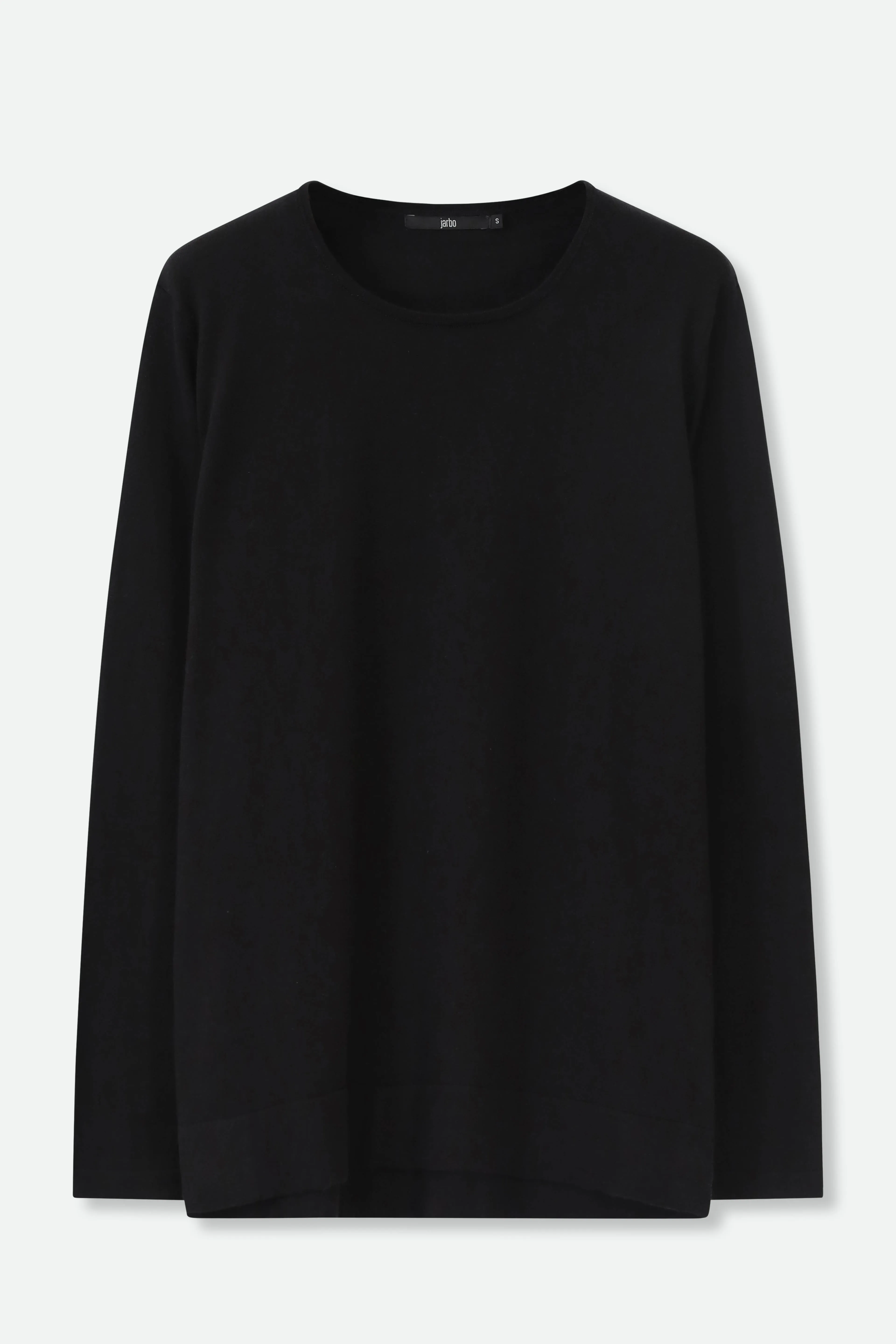 STEVIE LONG SLEEVE CREW IN KNIT PIMA COTTON