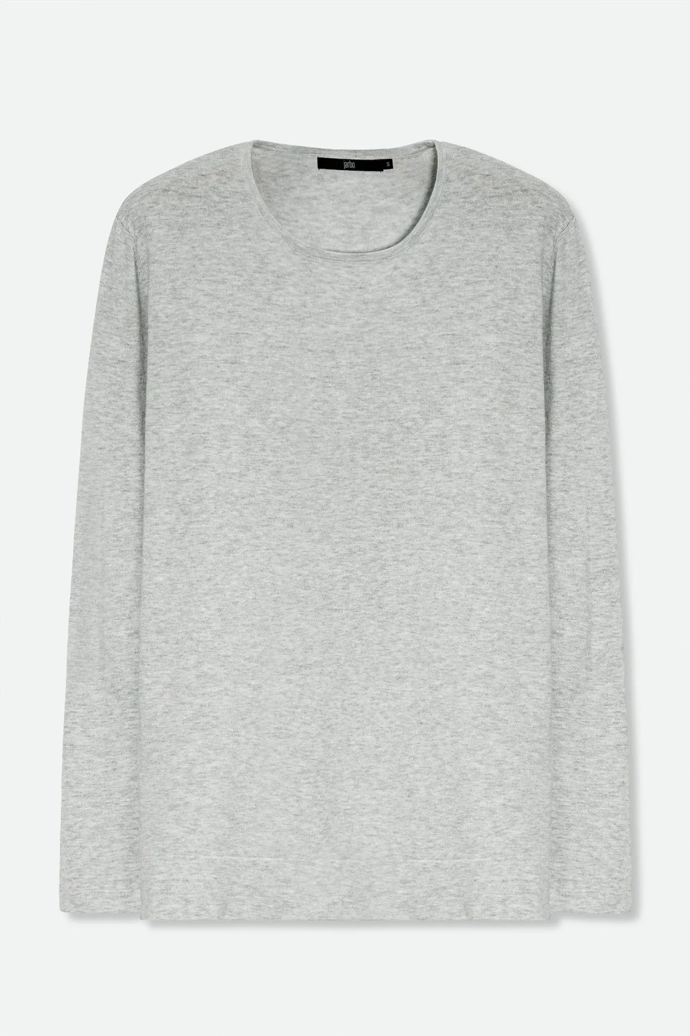 STEVIE LONG SLEEVE CREW IN KNIT PIMA COTTON