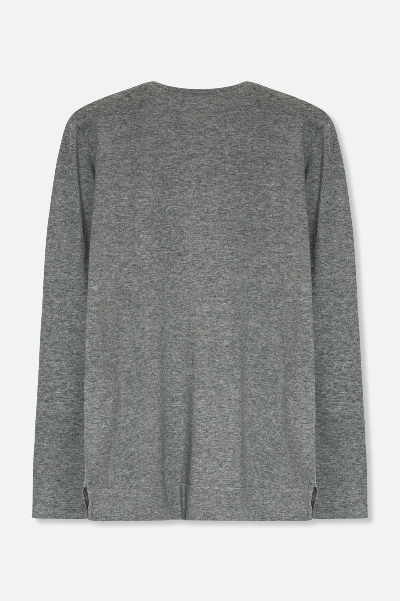 STEVIE LONG SLEEVE CREW IN KNIT PIMA COTTON