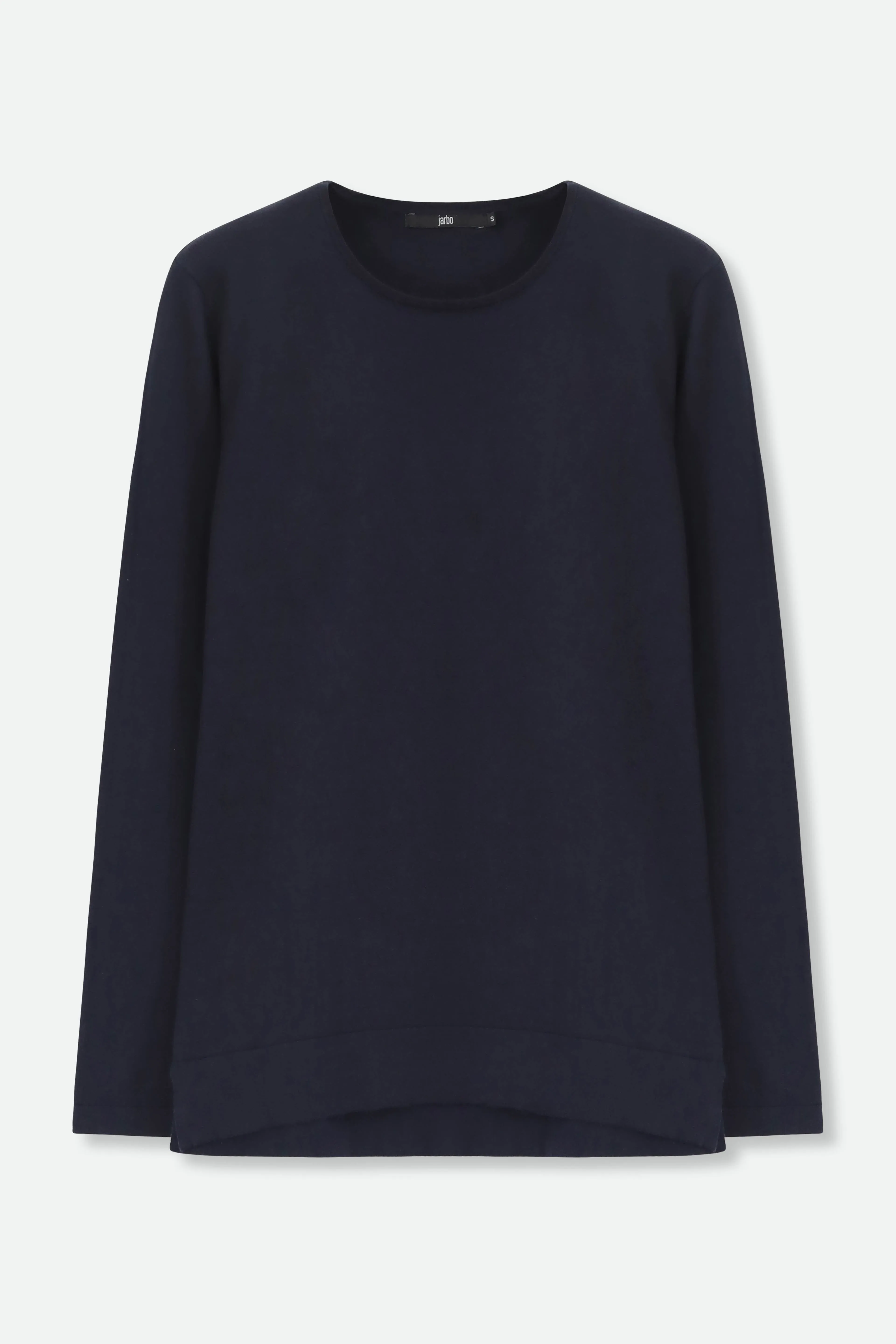 STEVIE LONG SLEEVE CREW IN KNIT PIMA COTTON