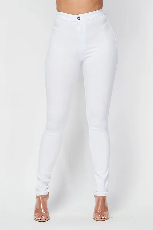 Super Stretch Classic High Waisted Pants - SALE