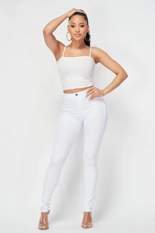 Super Stretch Classic High Waisted Pants - SALE