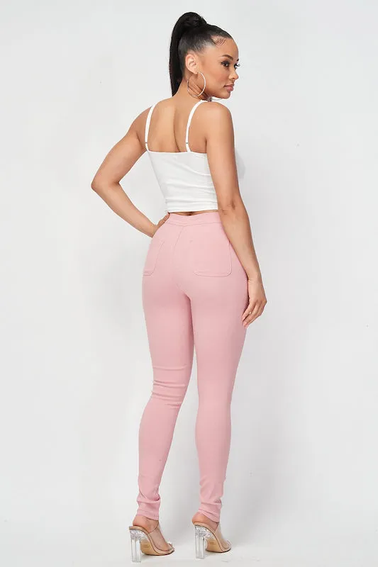 Super Stretch Classic High Waisted Pants - SALE