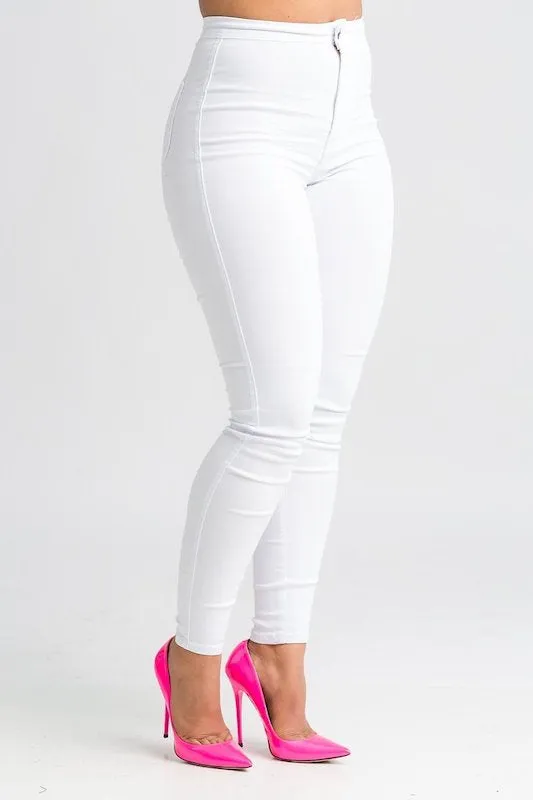 Super Stretch Classic High Waisted Pants - SALE