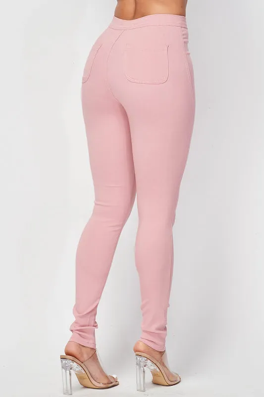 Super Stretch Classic High Waisted Pants - SALE