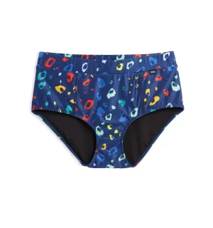 Swim High Waisted HIpster - Poppin' Bubbles