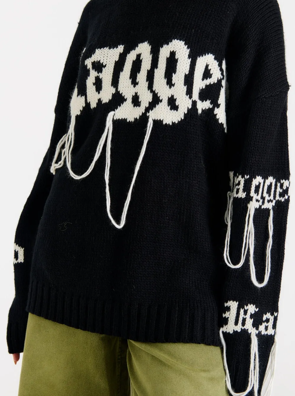 Tangled Logo Knit