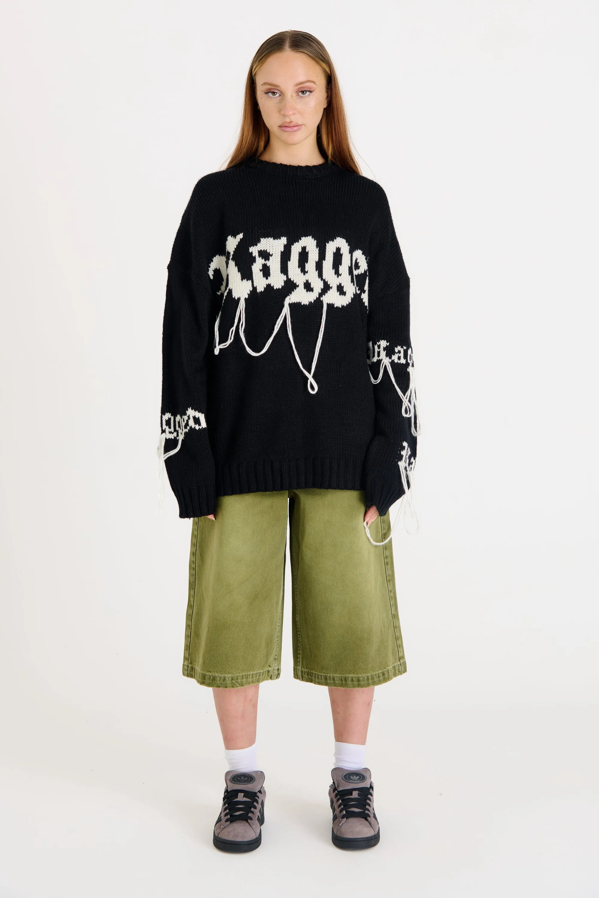 Tangled Logo Knit