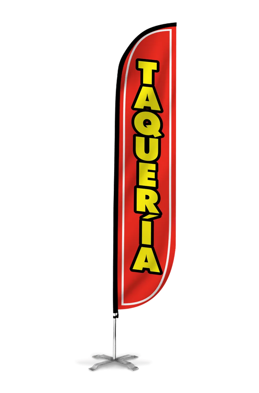 Taqueria Feather Flag