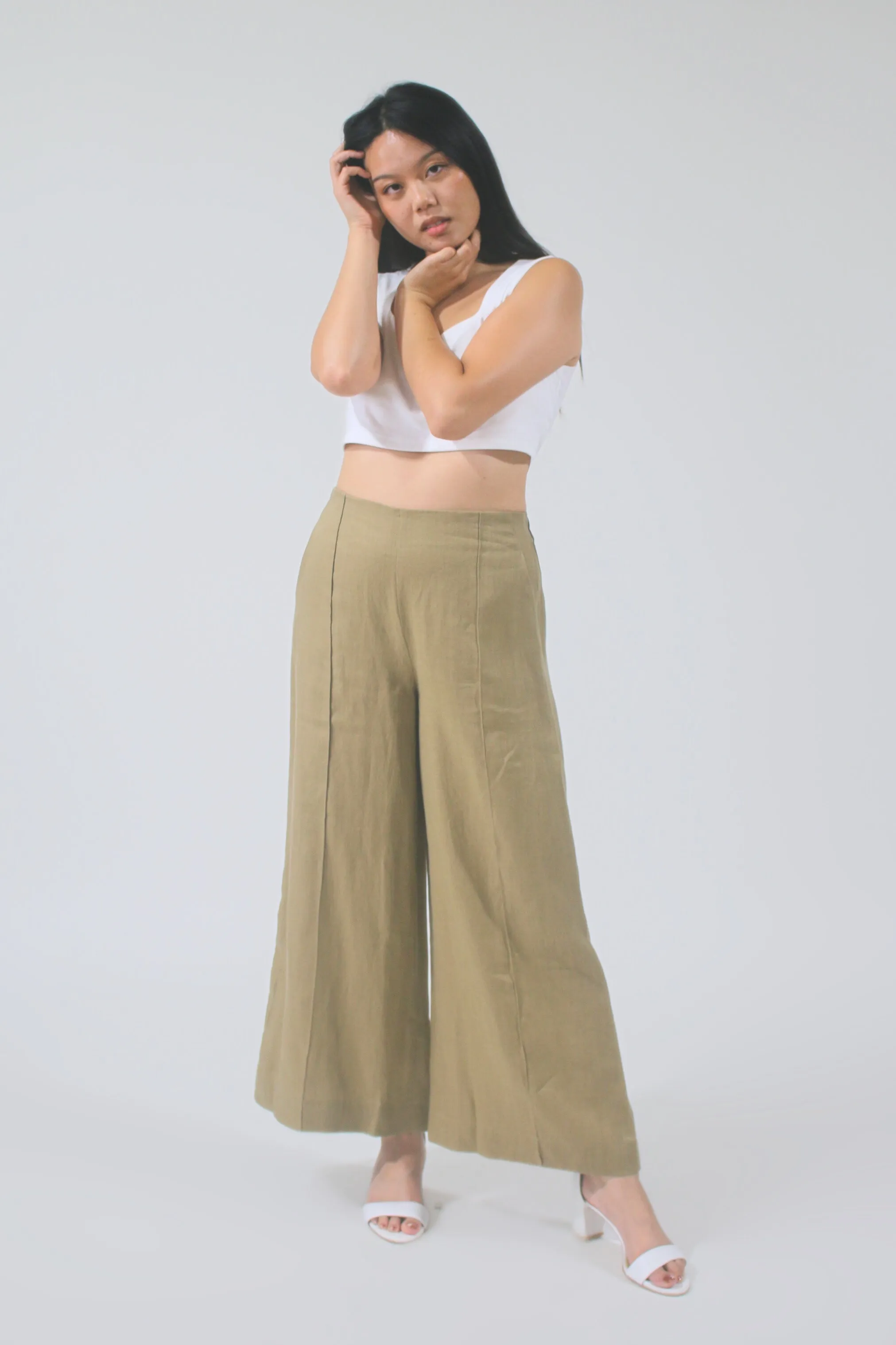 Tatiana 100% Linen Pants