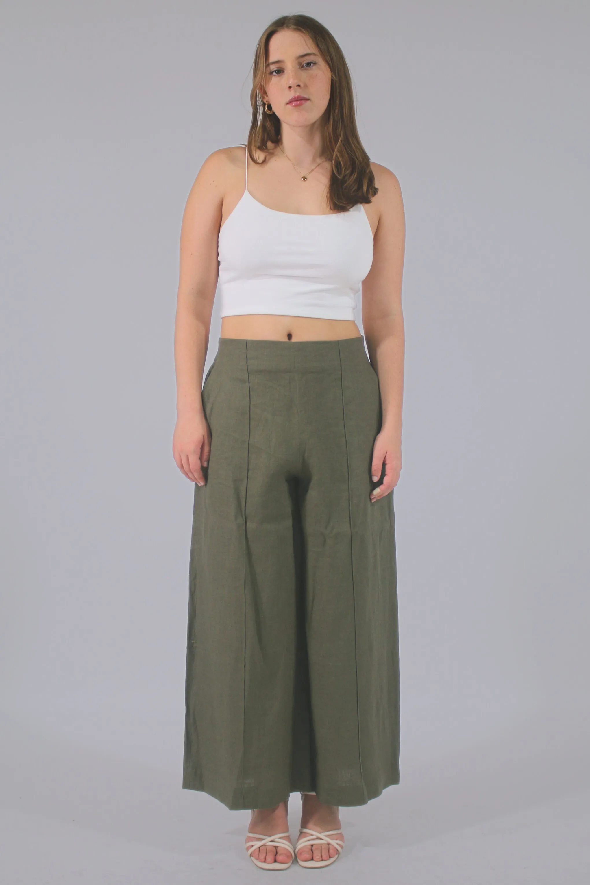 Tatiana 100% Linen Pants