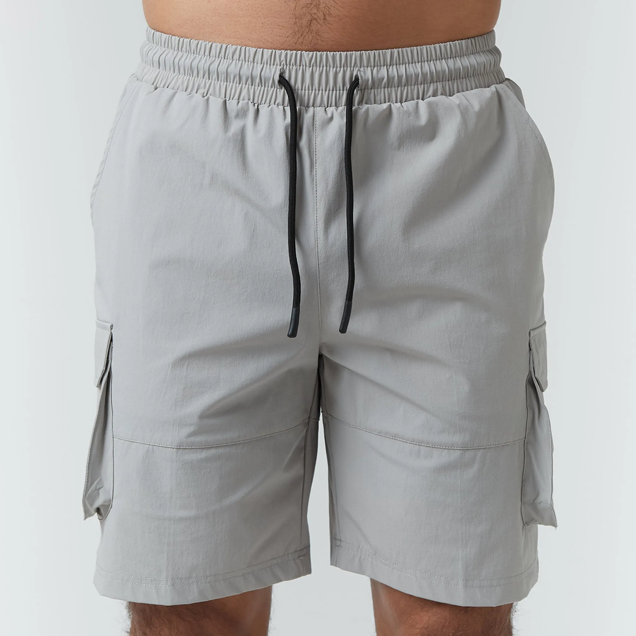 Tech Stretch Poly Cargo Short | Stone