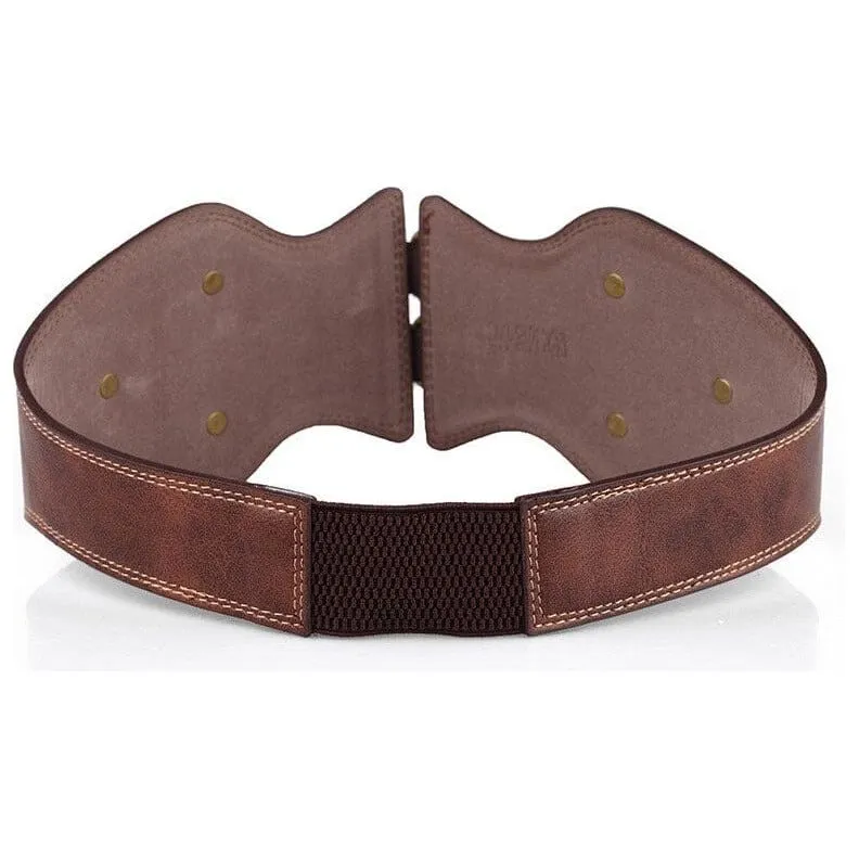 The Agatha Faux Leather Waistband Belt