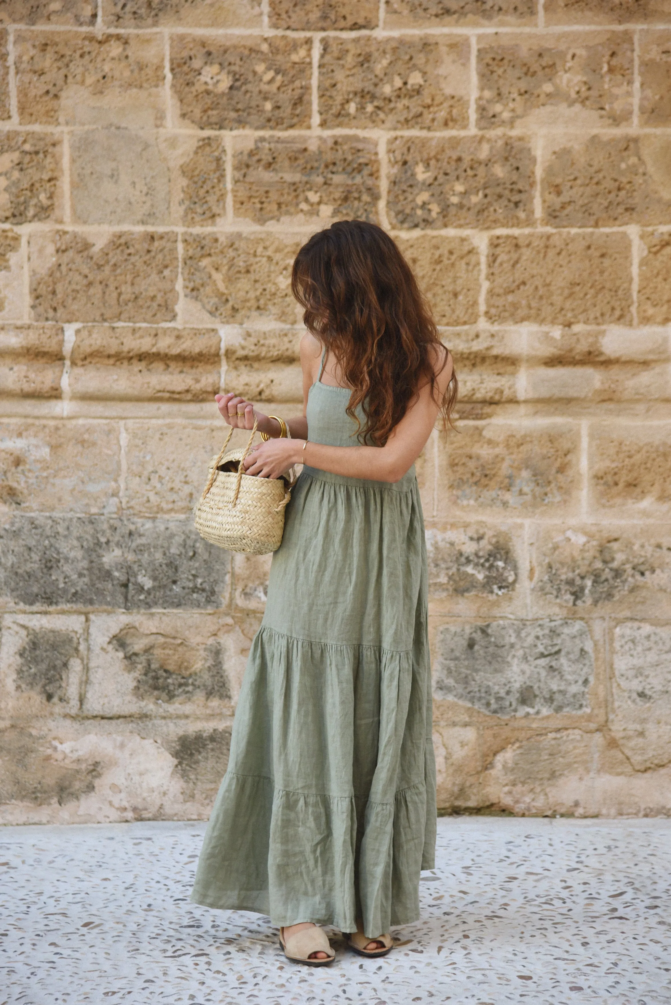 The Alma Dress // Sage