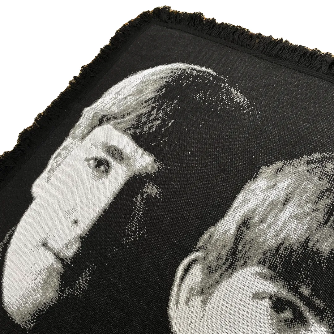 The Beatles® Official Knitted Blanket