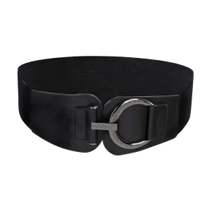 The Daphne Faux Leather Waistband Belt