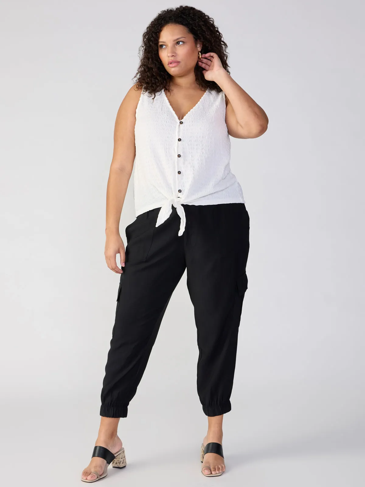 The Harmony Semi High Rise Pant Black Inclusive Collection