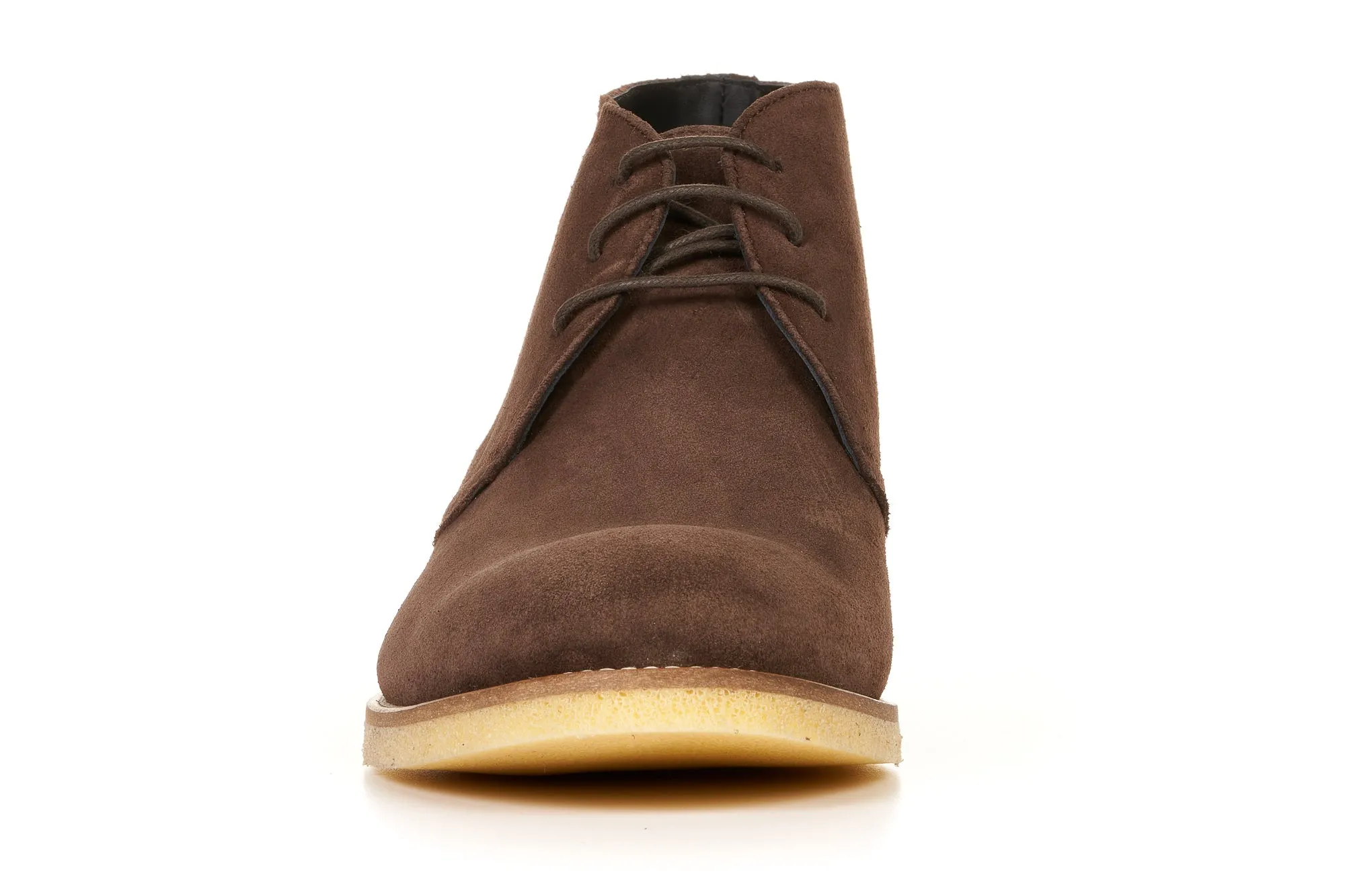 The Lawrence Chukka Boot - Dark Brown Suede