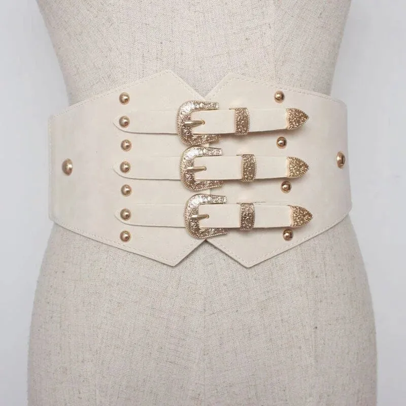 The Rhodes Suede Waistband Belt - Multiple Colors