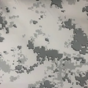 Water Repellent Microfiber Fabric - Snow MARPAT (Sold per Yard)