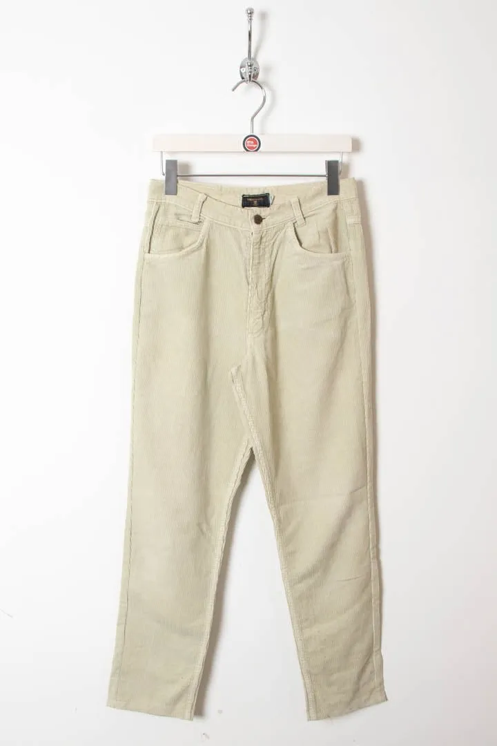 Women's Valentino Garavani High Waisted Corduroy Trousers (S)